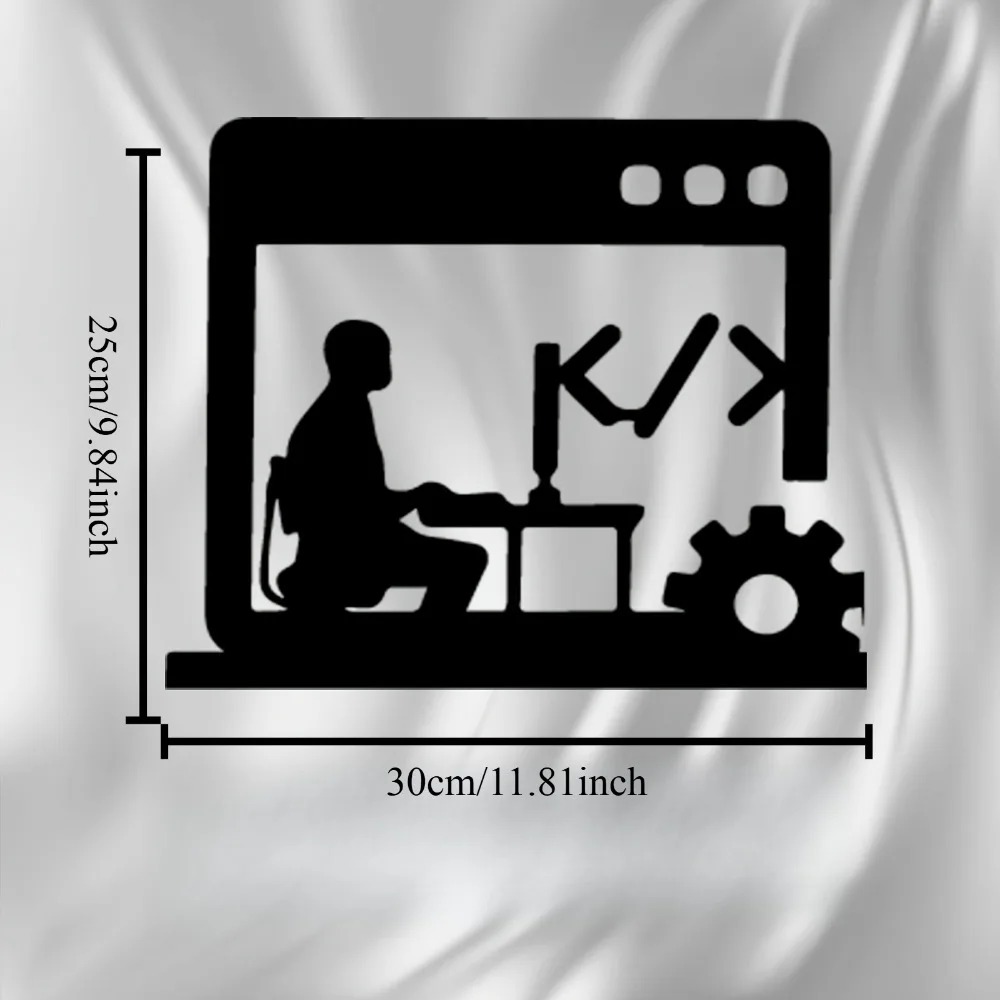 Metal Wall Art Decor Silhouett - Tech Office Wall review and price