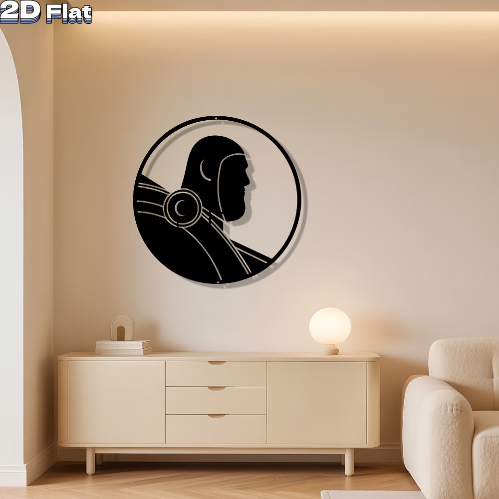 1pc Modern Robot Metal Wall Ar - Tech Office Wall review and price