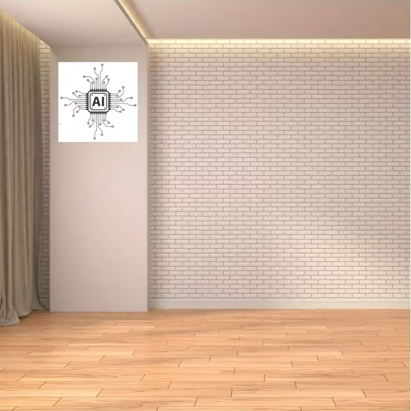 AI Technology Circuit Board Vi - Tech Office Wallpaper review and price