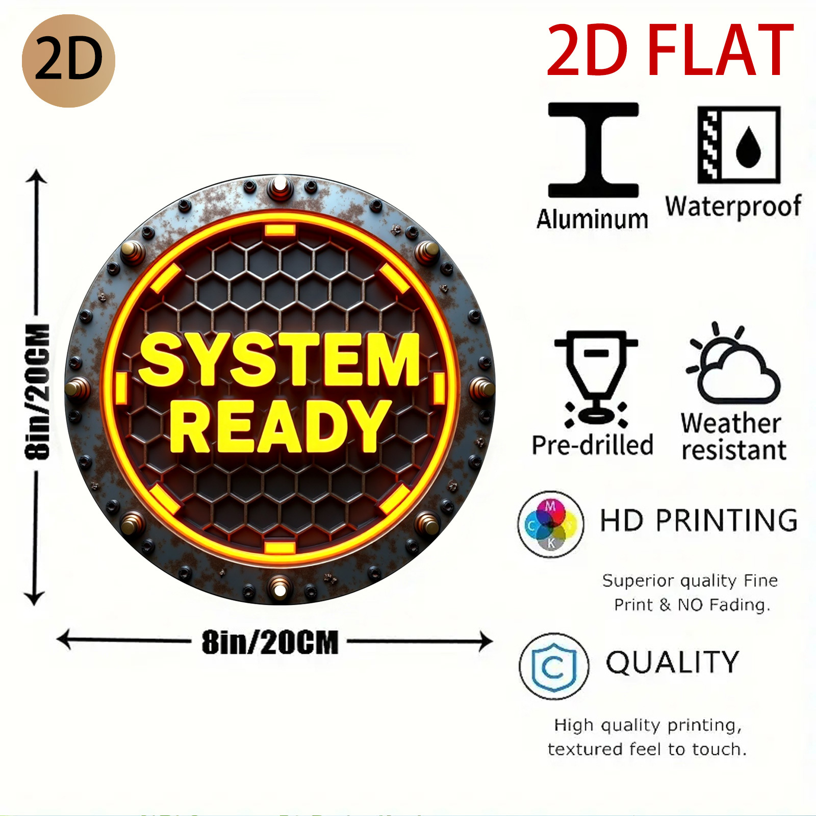 2D Flat, 2d Flat Circular Indu - Tech Office Wall review and price